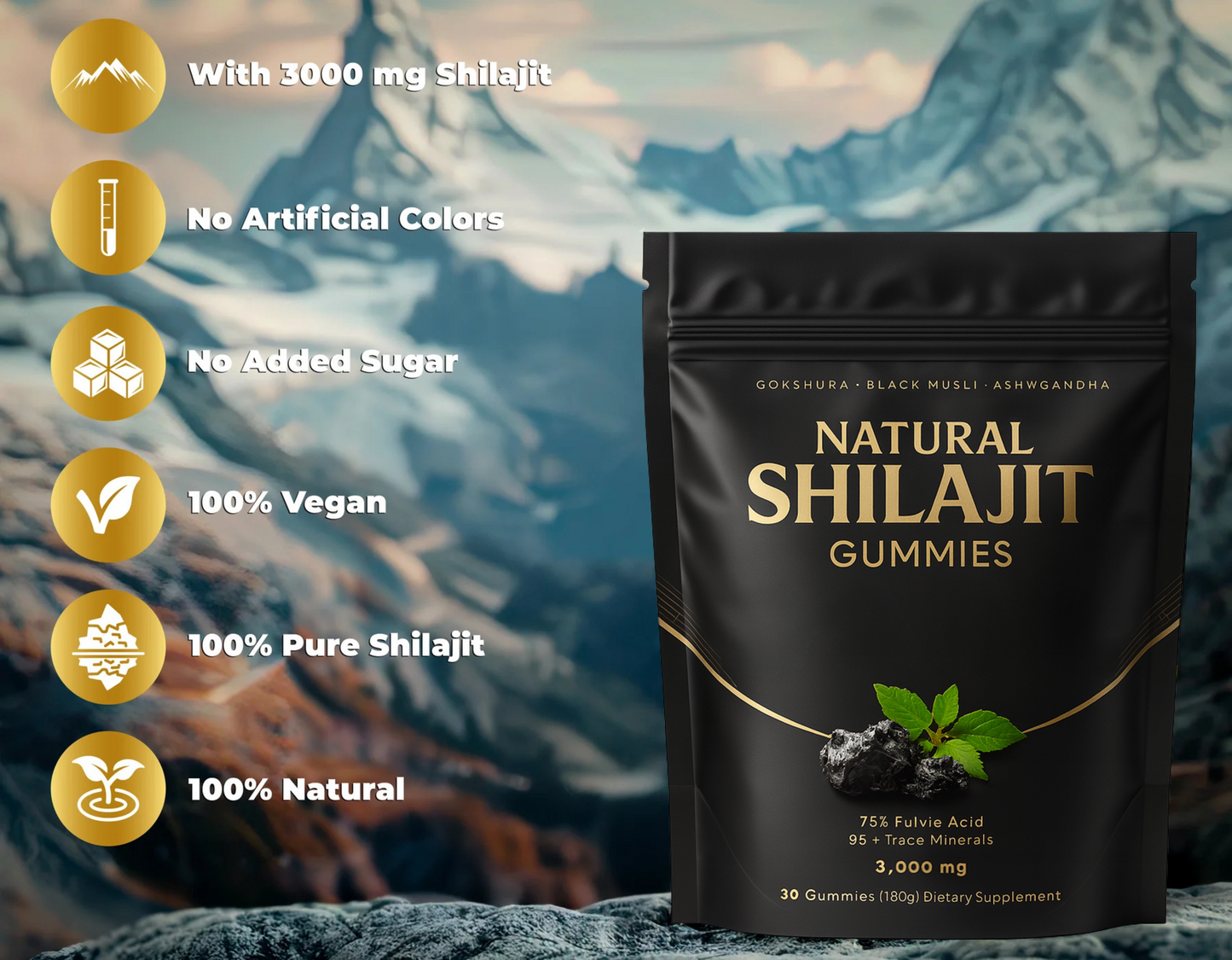 Natural Shilajit Gummies