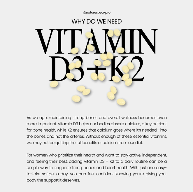 D3 + K2 (MK7) with Coconut Oil