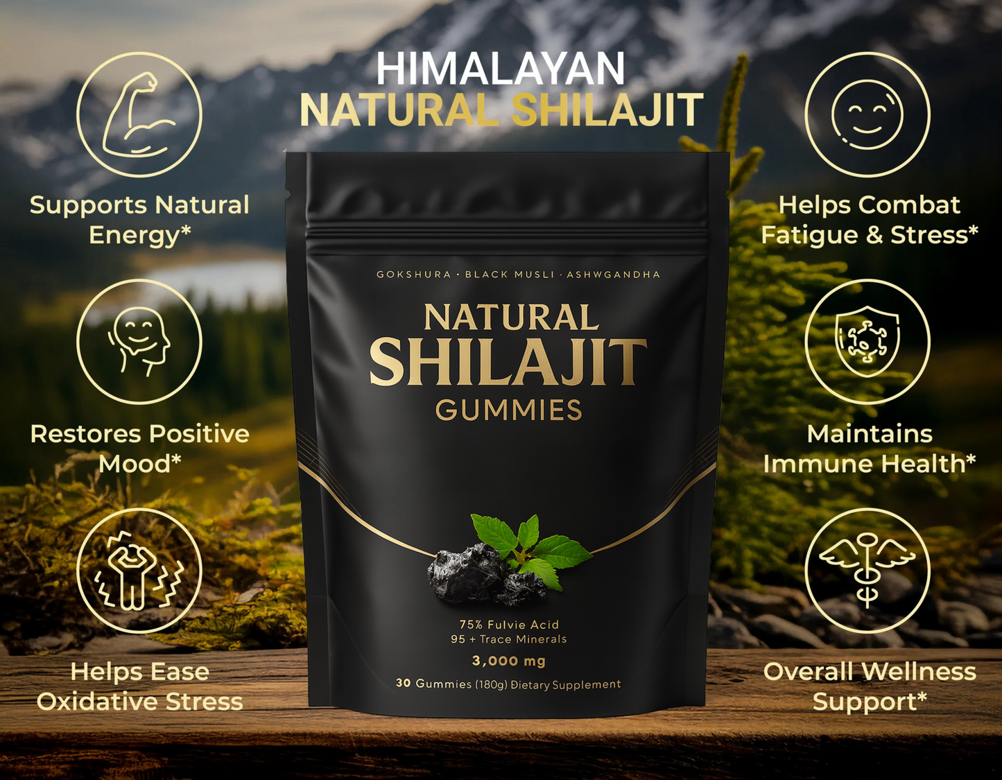 Natural Shilajit Gummies