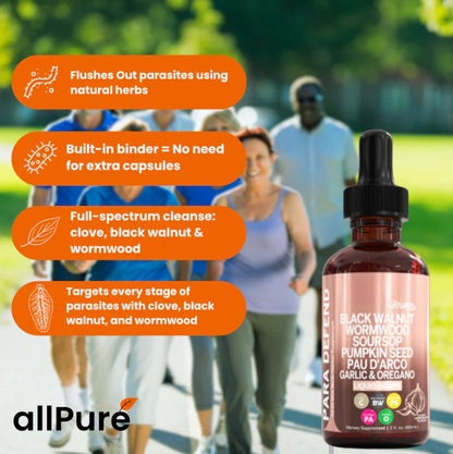 Wormwood Black Walnut Parasite Detox
