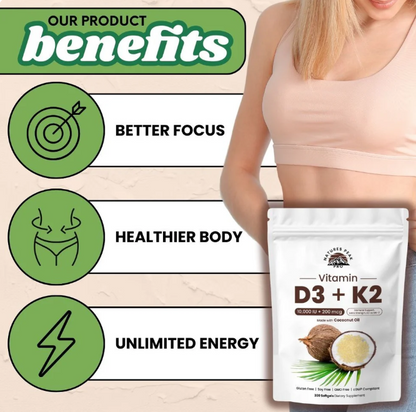 D3 + K2 (MK7) with Coconut Oil